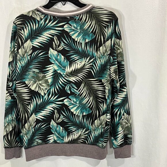 VICTORIAS SECRET PINK LIMITED EDITION TROPICAL PALM OVERSIZE "PINK"SWEATSHIRT XS - Picture 5 of 8